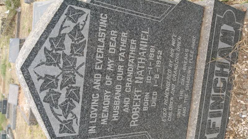 FINCHAM Robert Nathaniel 1881-1952