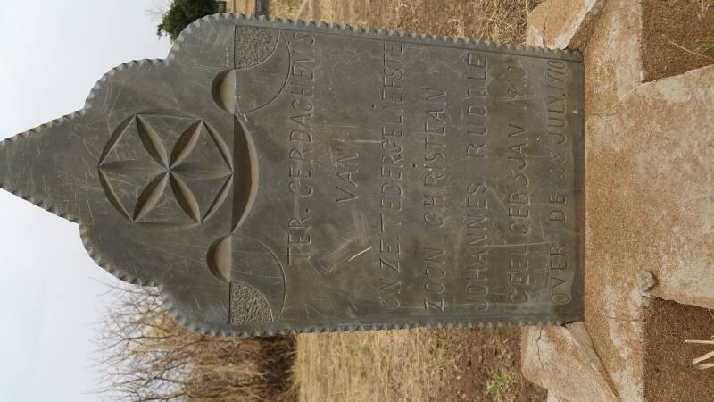 GEEL Christean Johannes Rudolf 1910-1910