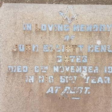 GATES John Elliott Henley -1932