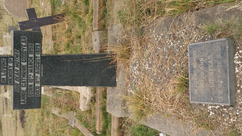 GOODYEAR Annie Cathrine 1858-1925 :: GOODYEAR Maud Ann 1887-1969