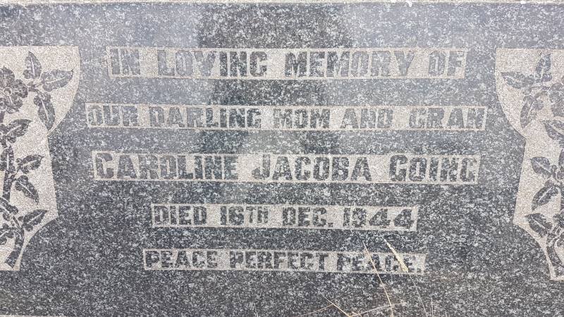 GOING Caroline Jacoba -1944