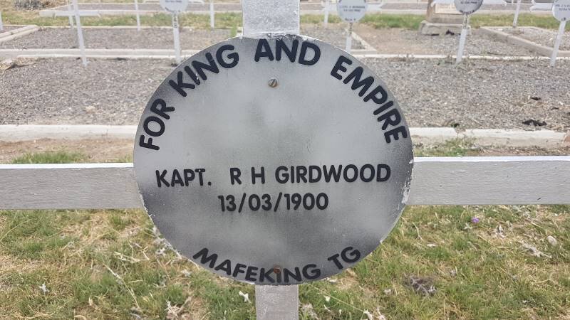 GIRDWOOD R.H. -1900