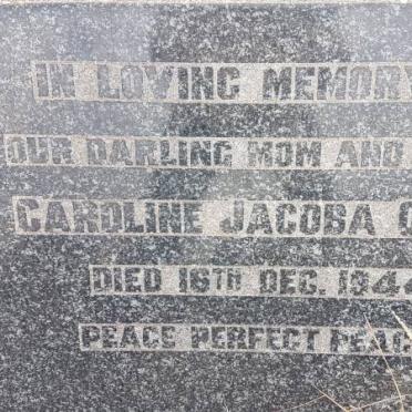 GOING Caroline Jacoba -1944