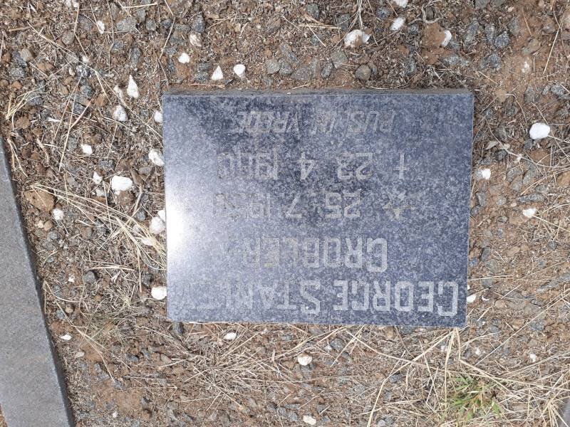 GROBLER George Stanley 19?8-19??