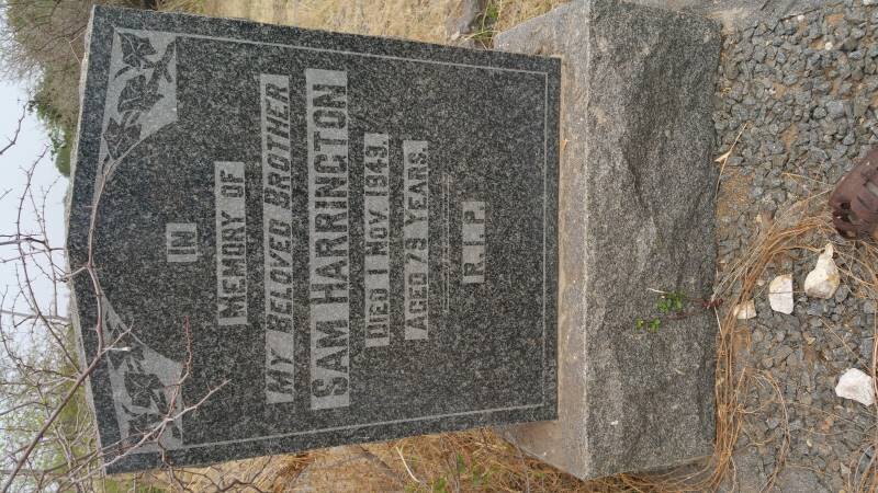 HARRINGTON Sam -1949