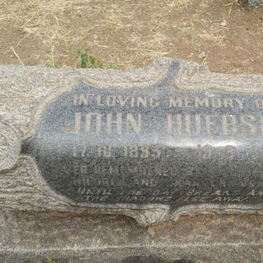 HUEBSCH John 1895-1950