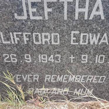 JEFTHA Clifford Edward 1943-1943