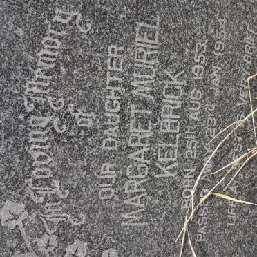 KELBRICK Margaret Muriel 1953-1954