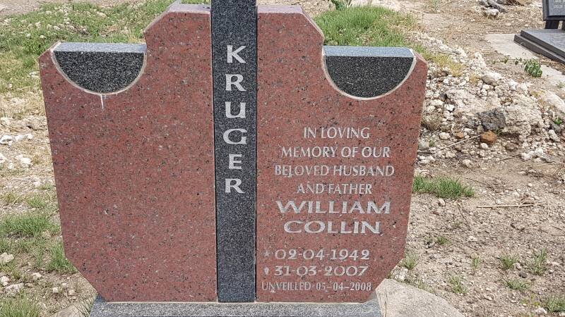 KRUGER William Collin 1942-2007
