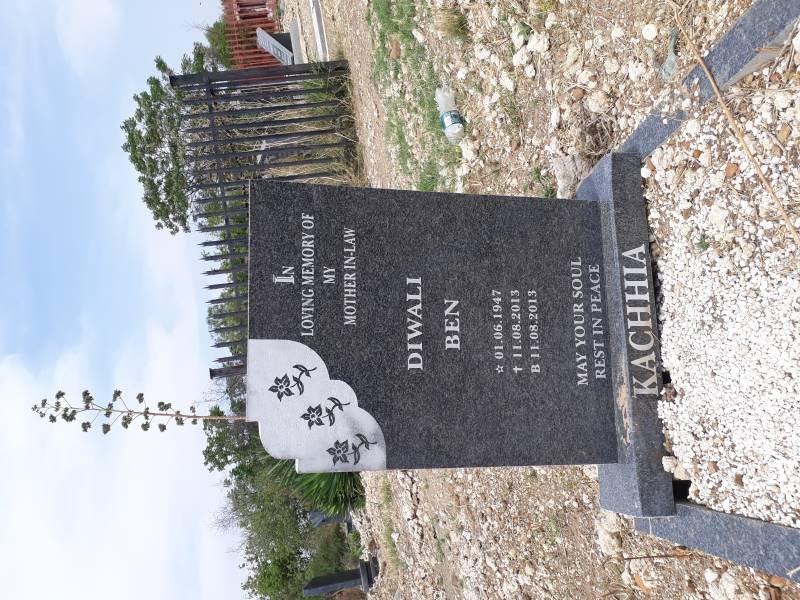 KACHHIA Diwali Ben 1947-2013