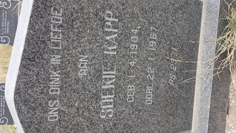 KAPP Soekie 1904-1967