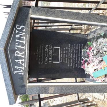 MARTINS Carolina Chilombo 1948-2014