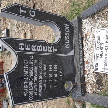 MUSSON Herbert T.G. 1948-2004