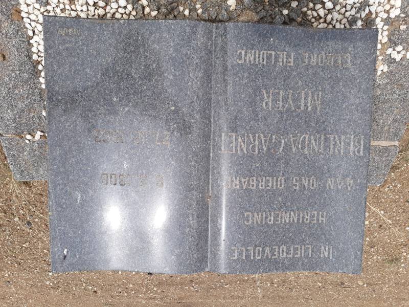 MEYER Berlinda Garnet nee FIELDING 1906-19?2