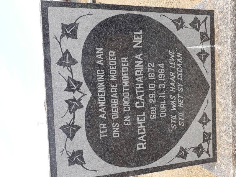 NEL Rachel Catharina 1872-1964