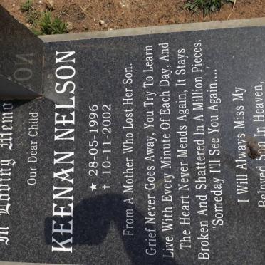 NELSON Keenan 1996-2002
