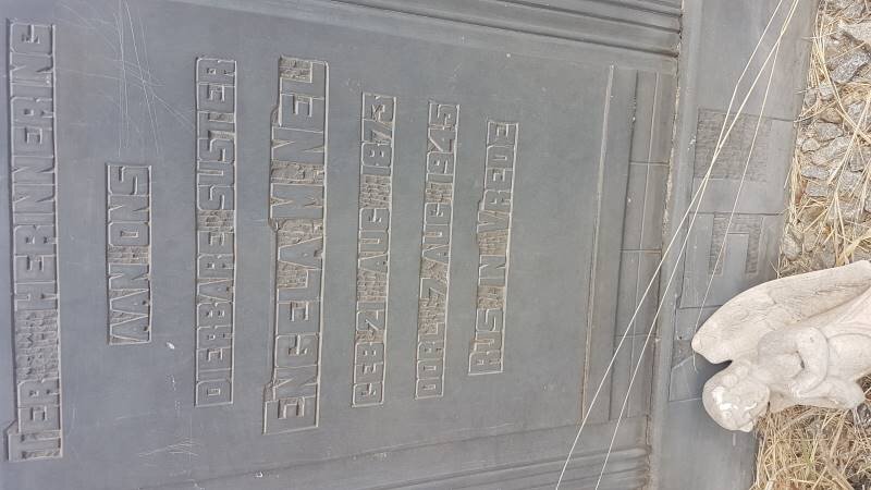 NEL Engela M. 1873-1945