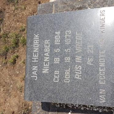 NIENABER Jan Hendrik 1904-1973