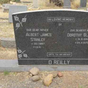 O'REILLY Albert James Stanley 1887-1950 &amp; Dorothy Blanche 1894-1979