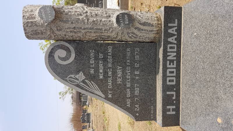 ODENDAAL H.J. 1907-1973