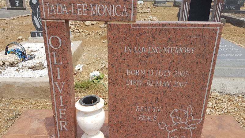 OLIVIER Jada-Lee Monica 2005-2007