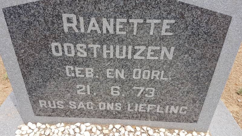 OOSTHUIZEN Rianette 1973-1973