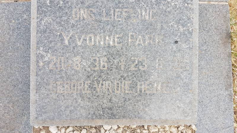 PARK Yvonne 1936-1936