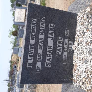 PAYNE Sarah Jane -1959