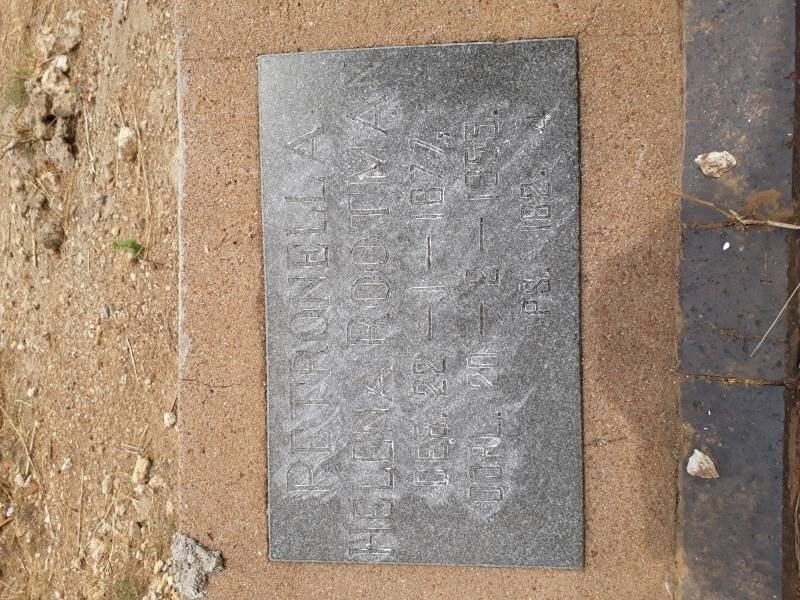 ROOTMAN Petronella Helena 1877-1955