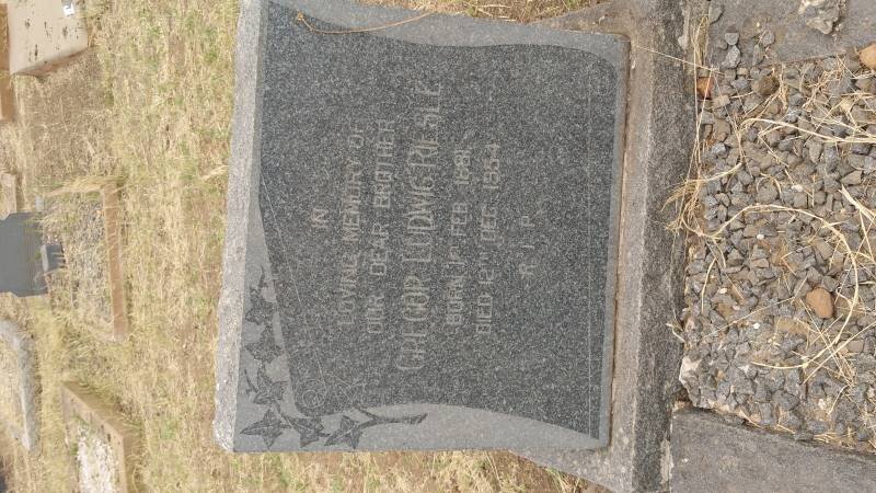 RIESLE Gregor Ludwig 1881-1954