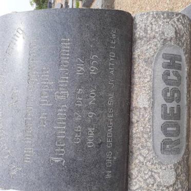 ROESCH Jacobus Benjamin 191?-1955