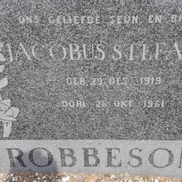 ROBBESON Jacobus Stefanus 1919-1961