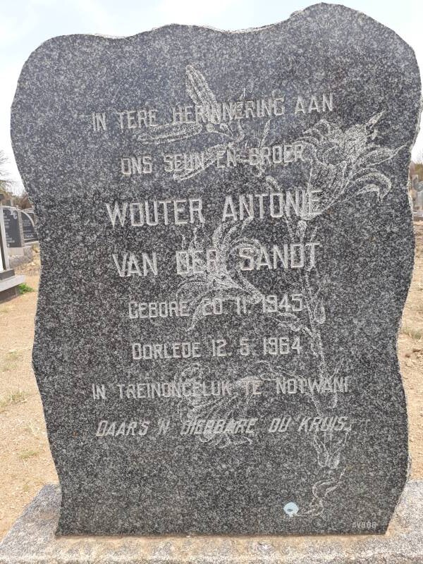 SANDT Wouter Antonie, van der 1945-1964
