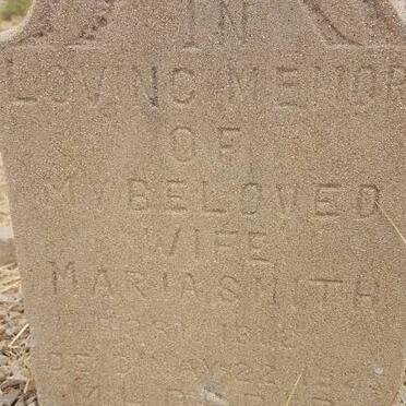 SMITH Maria 18?2-1925