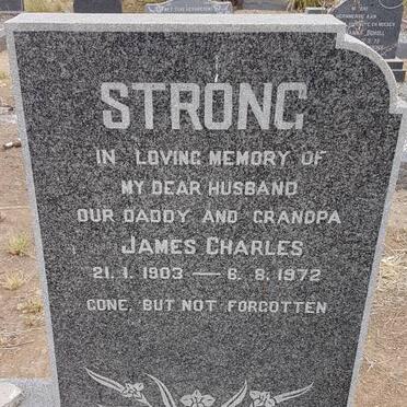 STRONG James Charles 1903-1972