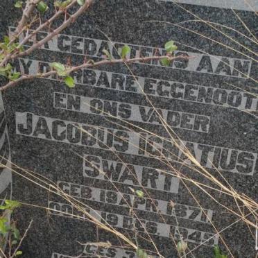 SWART Jacobus Ignatius 1871-1945