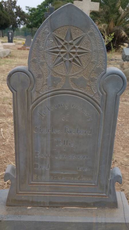 TELLIS Charles Richard 1914-1915
