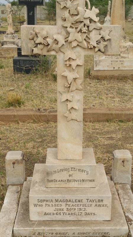 TAYLOR Sophia Magdalene -1912