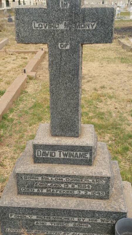 TWINAME David 1894-1943