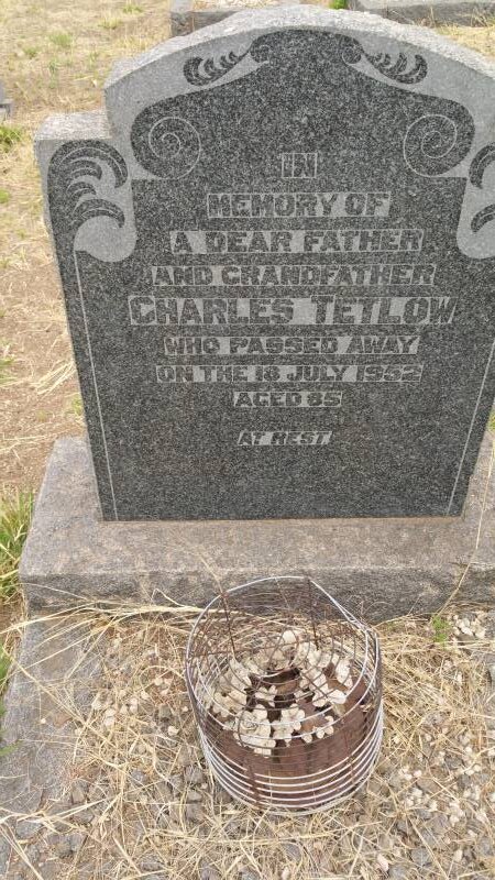 TETLOW Charles -1952