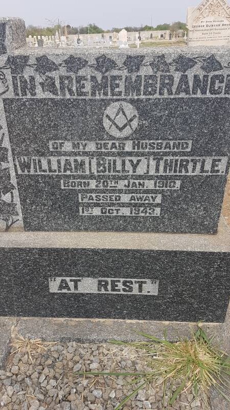 THIRTLE William 1910-1943