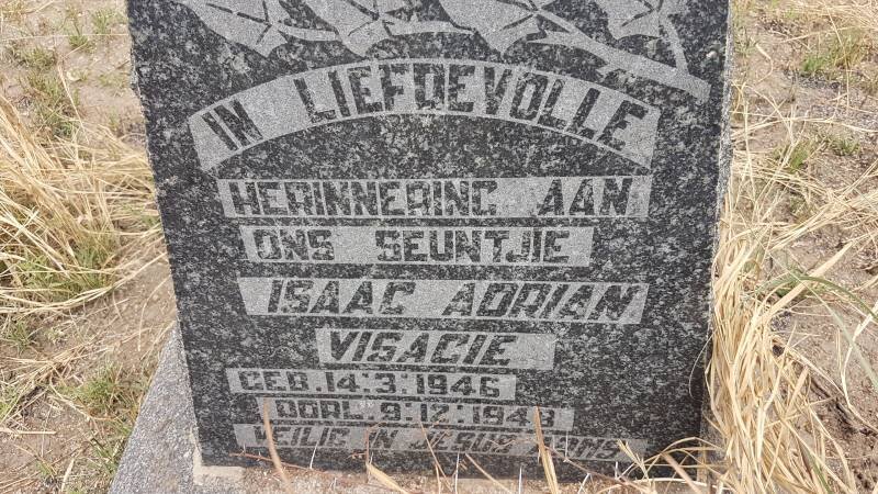 VISAGIE Isaac Adrian 1946-1948