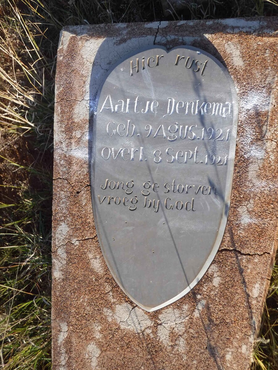 DENKEMA Aaltje 1921-1921