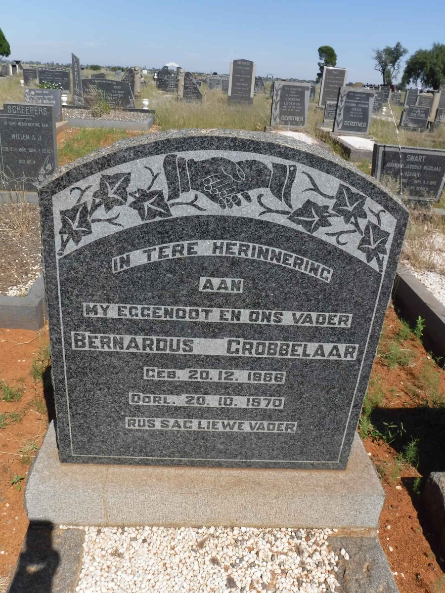 GROBBELAAR Bernardus 1886-1970