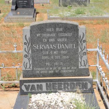 HEERDEN Servaas Daniel, van 1907-1959