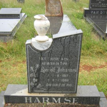 HARMSE Roedolf Johannes 1917-1988