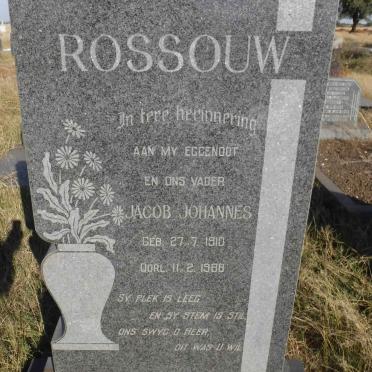 ROSSOUW Jacob Johannes 1910-19?8