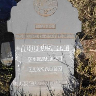 SWANEPOEL Wilhelmina C. 1906-1937