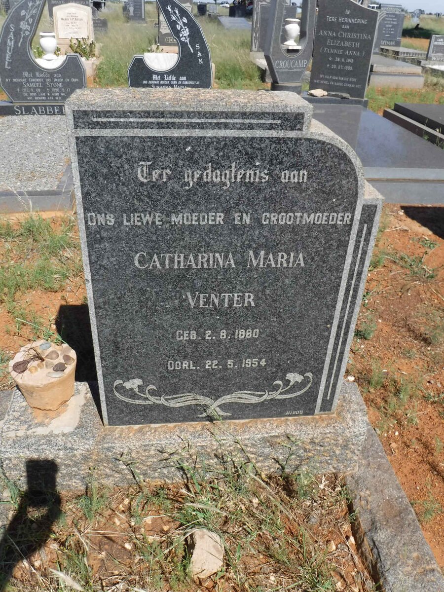 VENTER Catharina Maria 1880-1954