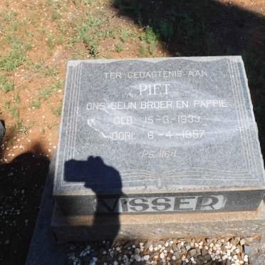 VISSER Piet 1933-1957